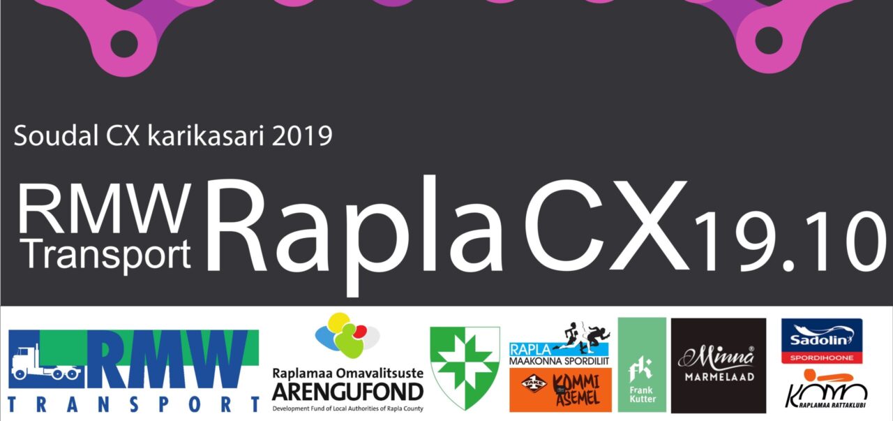 SOUDAL EESTI CX karikasari 2019 –                       RMW Transport RAPLA CX –                          19.10.2019 Rapla, Vesiroosi Terviserada