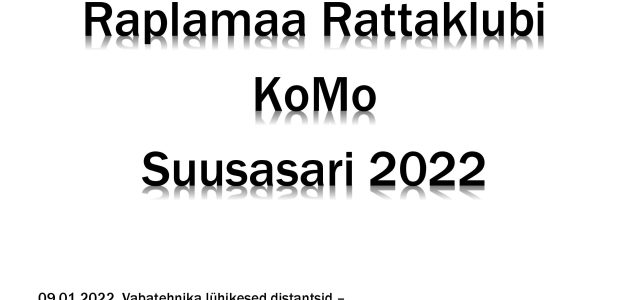 Raplamaa Rattaklubi Suusasari 2022